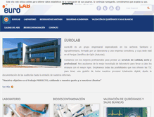 Tablet Screenshot of eurolab.es