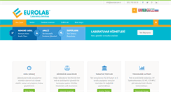 Desktop Screenshot of eurolab.com.tr