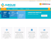 Tablet Screenshot of eurolab.com.tr